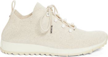 Jimmy Choo Veles Imitation Pearl Knit Sneaker (Women