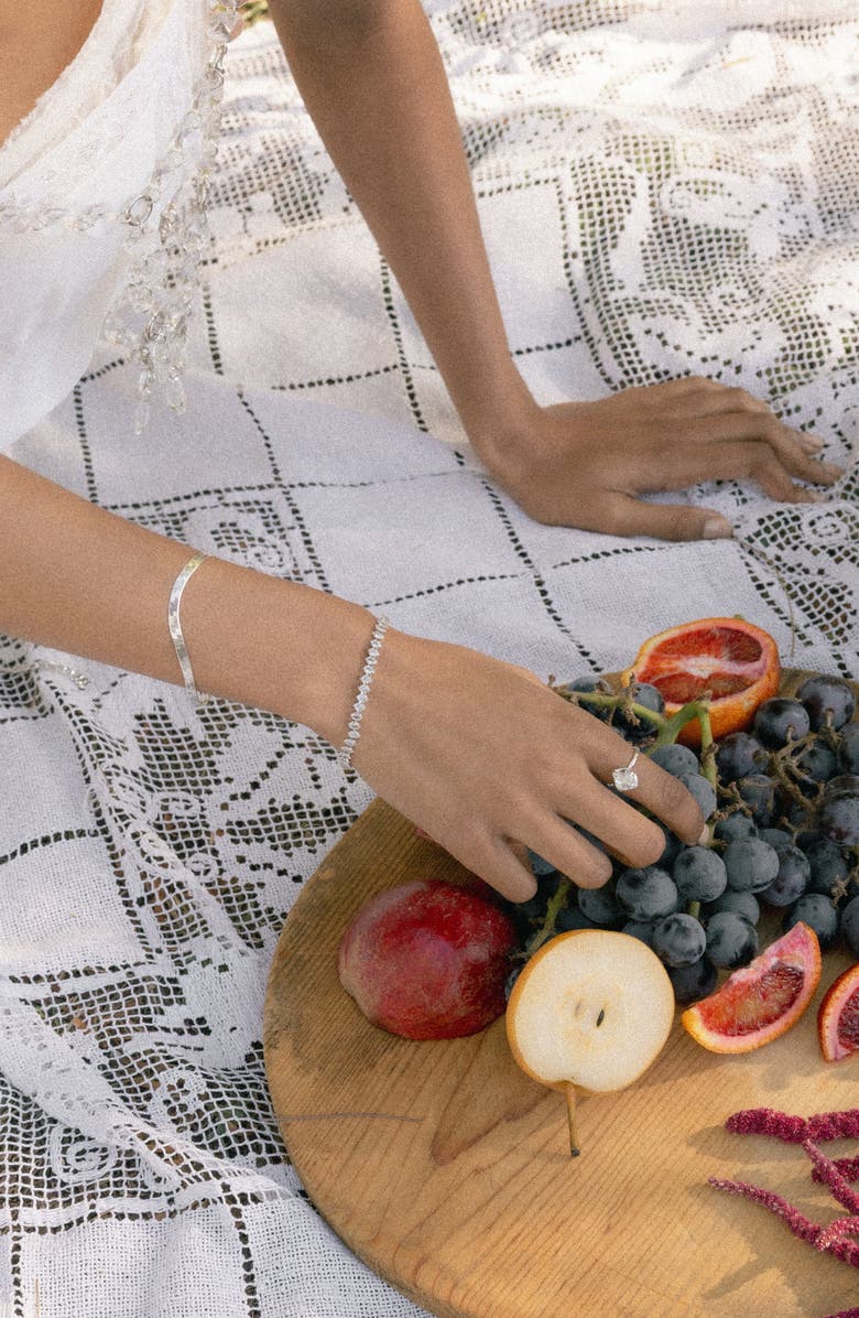 Child of Wild Lennox Cubic Zirconia Tennis Bracelet, Alternate, color, Silver