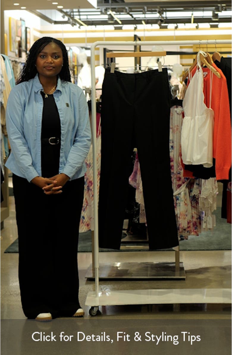 Slim Fit Flare Leg Pants, sales video thumbnail