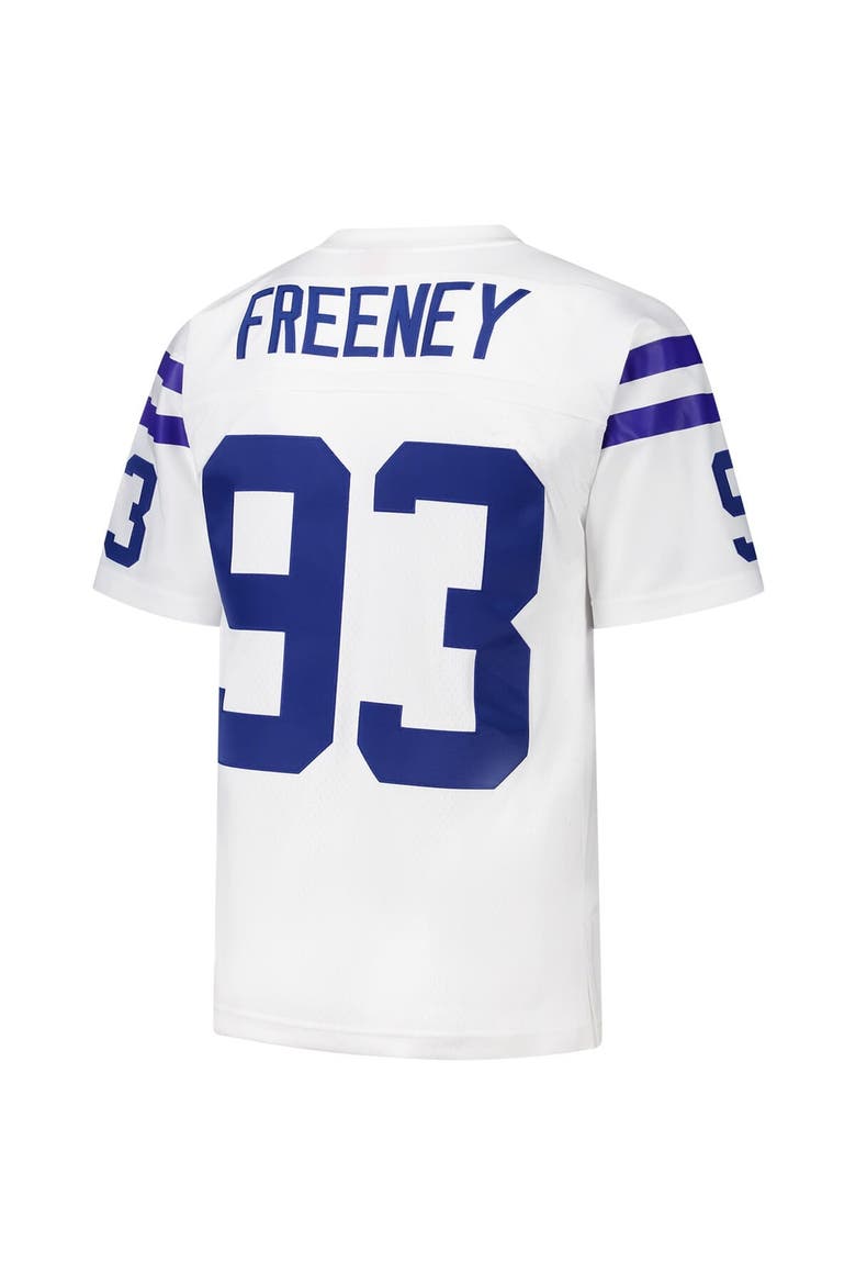 Men's Mitchell & Ness Dwight Freeney White Indianapolis Colts 2006 Legacy Replica Jersey, Alternate, color, White