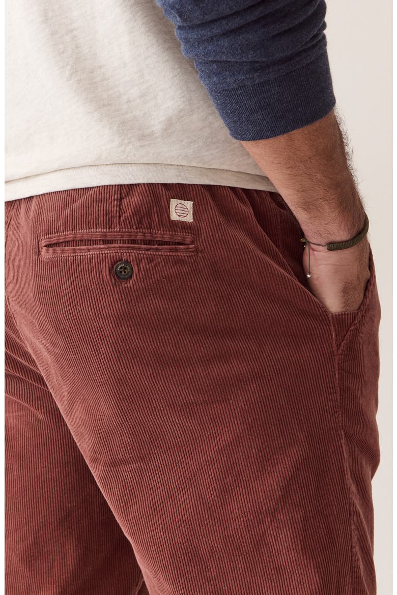 Saturday Relaxed Fit Corduroy Pants, Alternate, color, HENNA