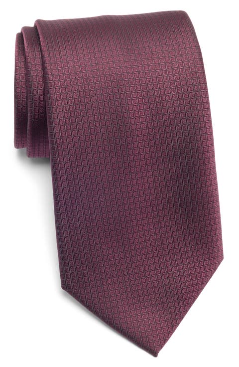 Geo Jacquard Tie