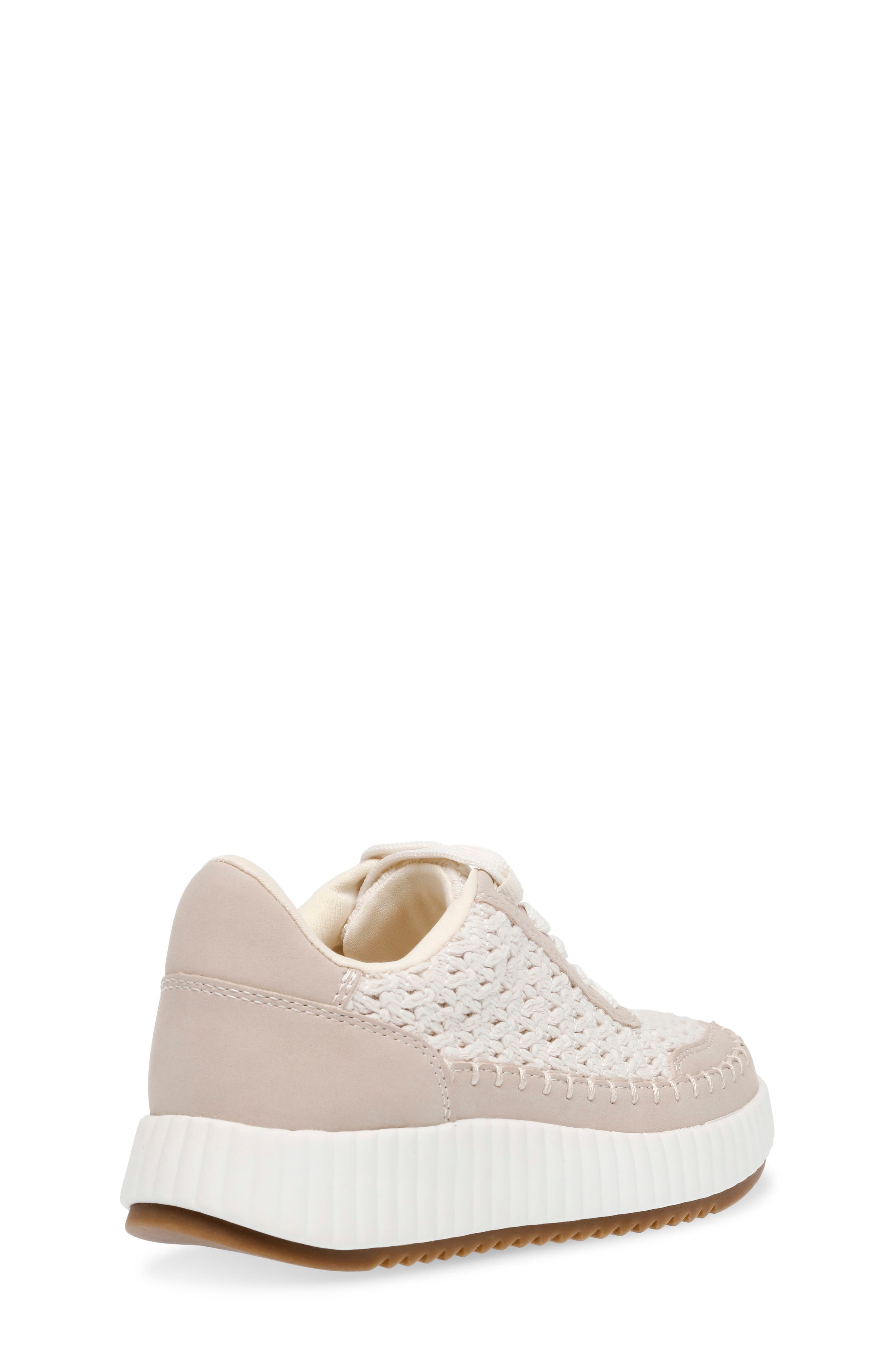 DV by Dolce Vita Kids' Fairie Crochet Sneaker, Alternate, color, 