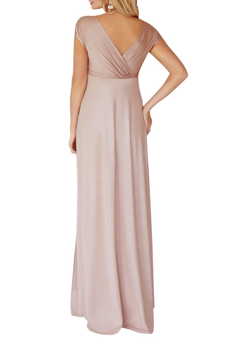 Francesca Maternity Maxi Dress, Alternate, color, PINK