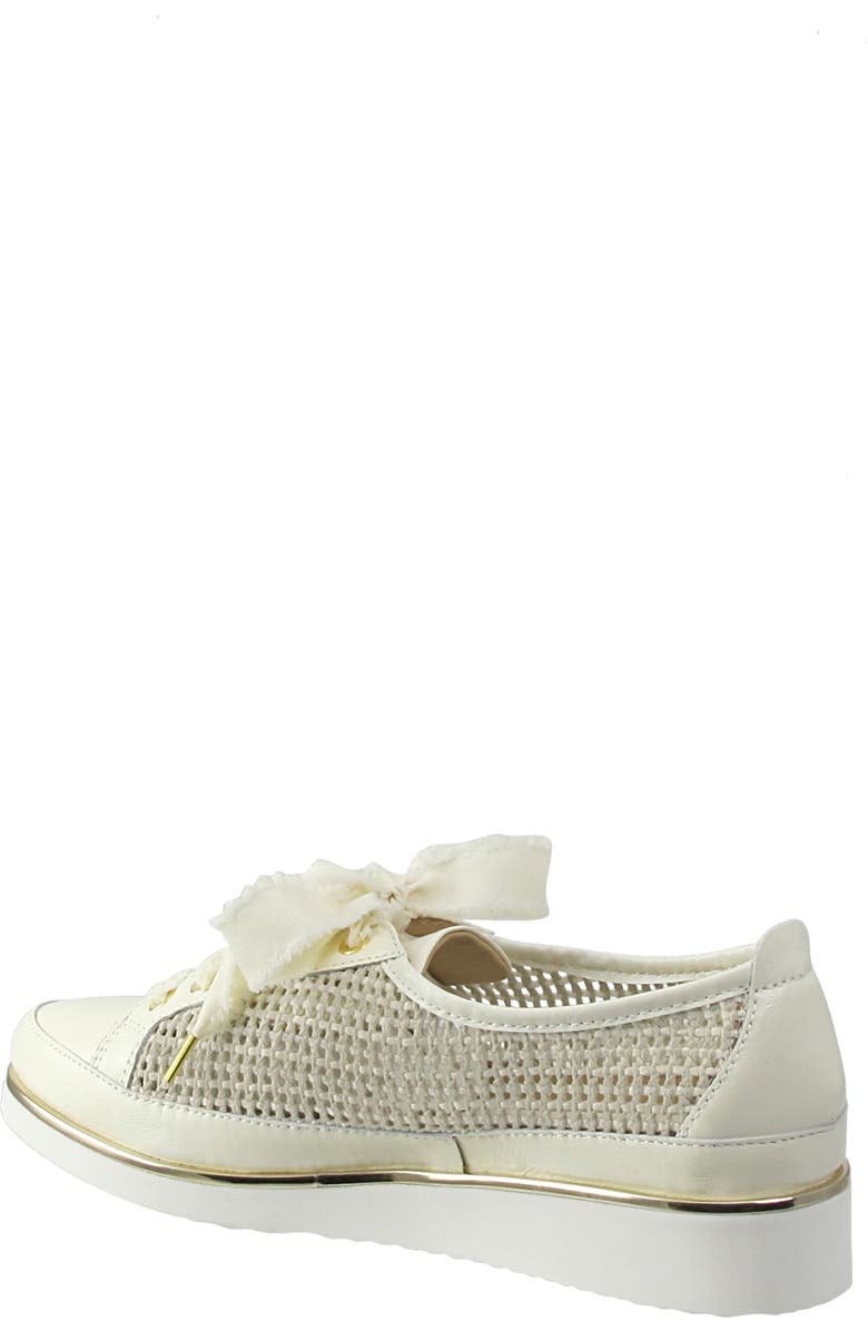 Ron White Novalee Woven Raffia Sneaker, Alternate, color,