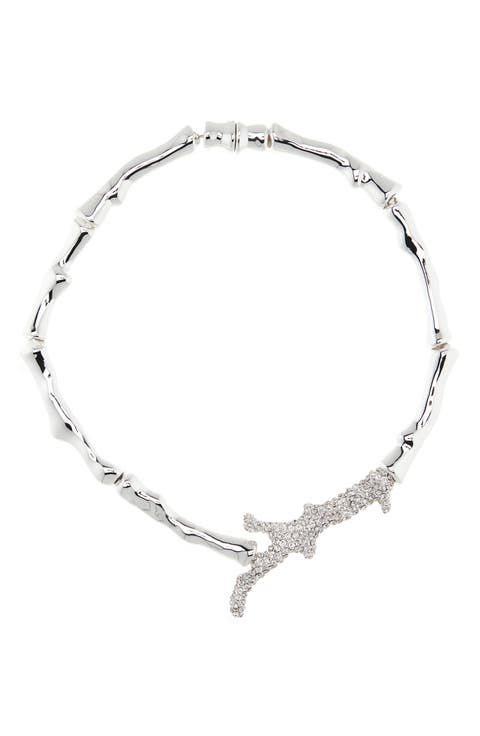 Crystal Coral Necklace