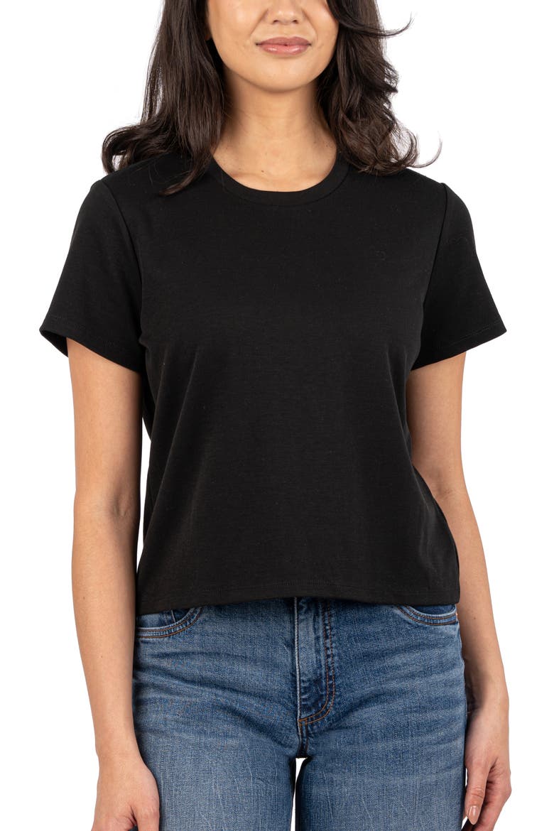 Remington Boxy T-Shirt, Main, color, BLACK