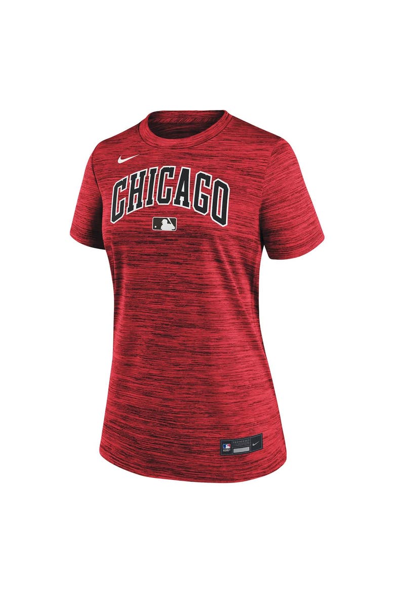 Women's Nike Red Chicago White Sox 2025 City Connect Authentic Collection Velocity Performance T-Shirt, Alternate, color, Red