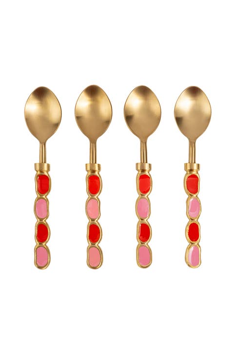 Rampur Steel Dessert Spoon Set of 4