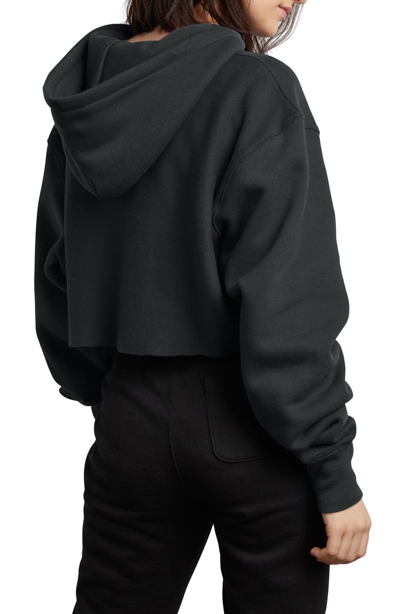 Champion Reverse Weave Crop Hoodie, Alternate, color,