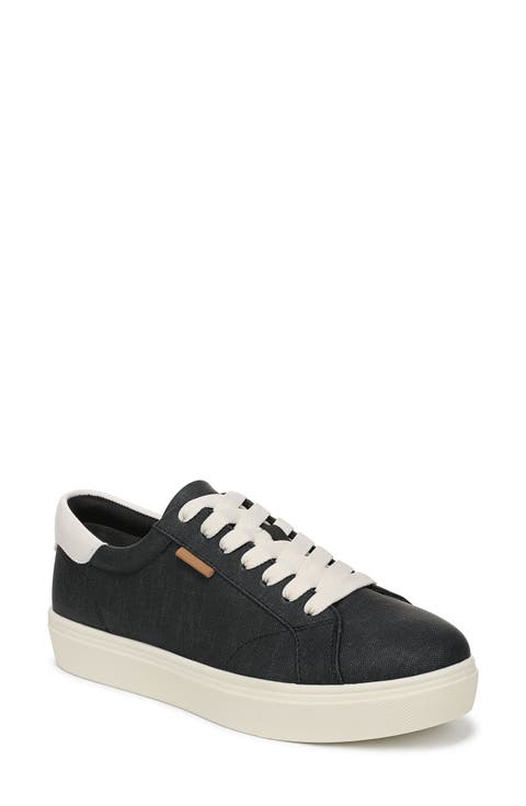 Madi Twill Platform Sneaker (Women)