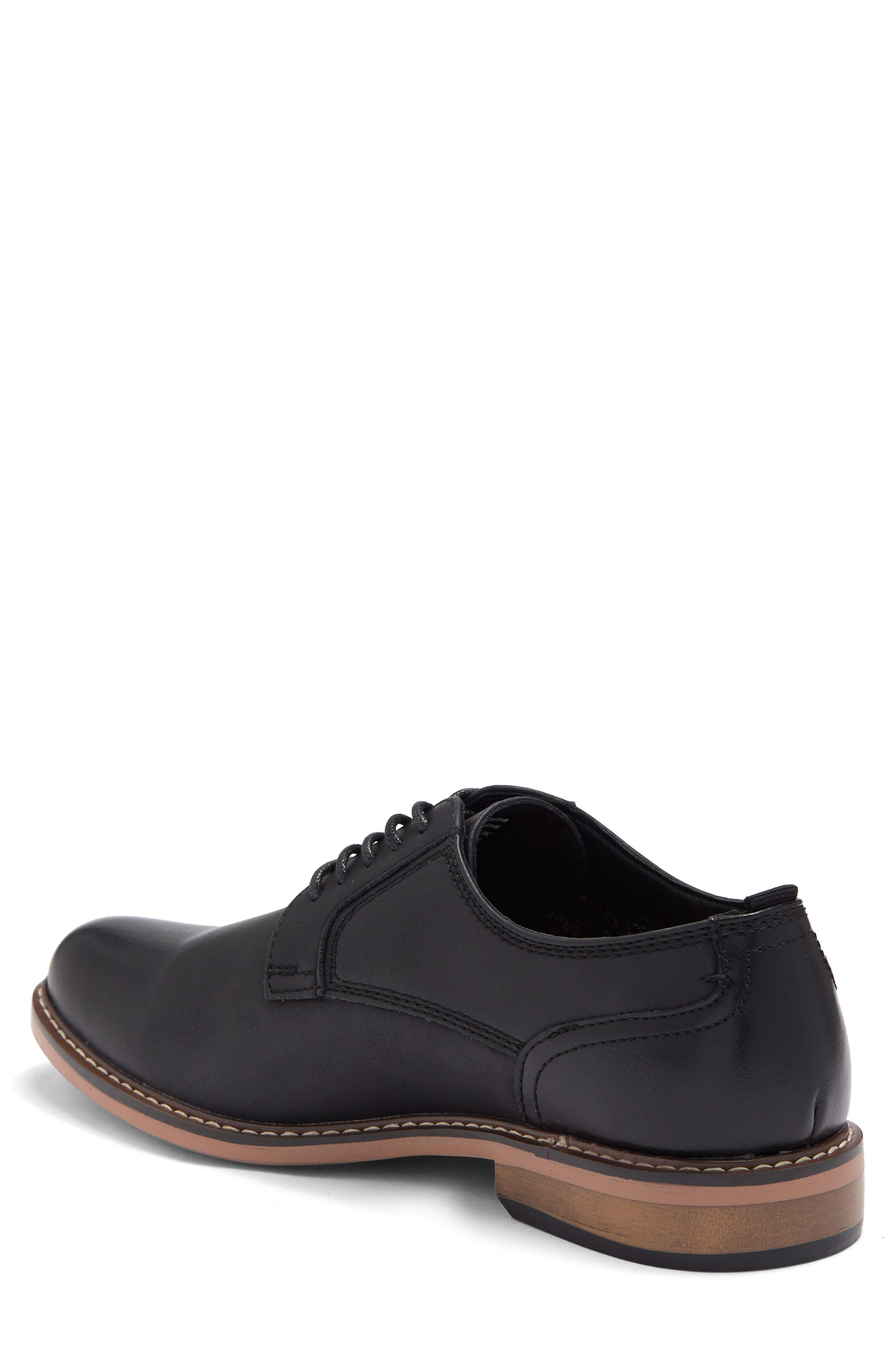 MADDEN Attern Plain Toe Derby, Alternate, color, Black Nubuck