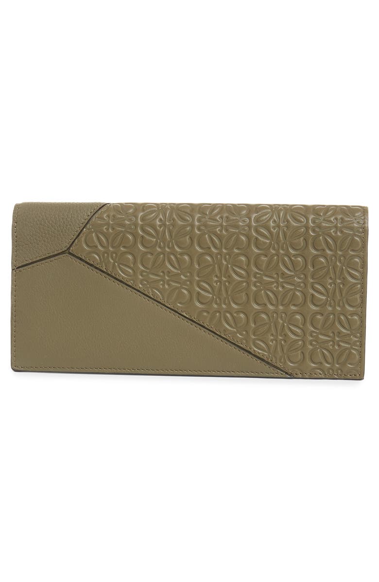Loewe Long Puzzle Bifold Leather Wallet, Alternate, color, 