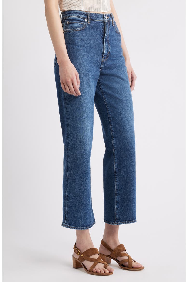 The Wide High Waist Ankle Wide Leg Jeans, Alternate, color, ARCHIE
