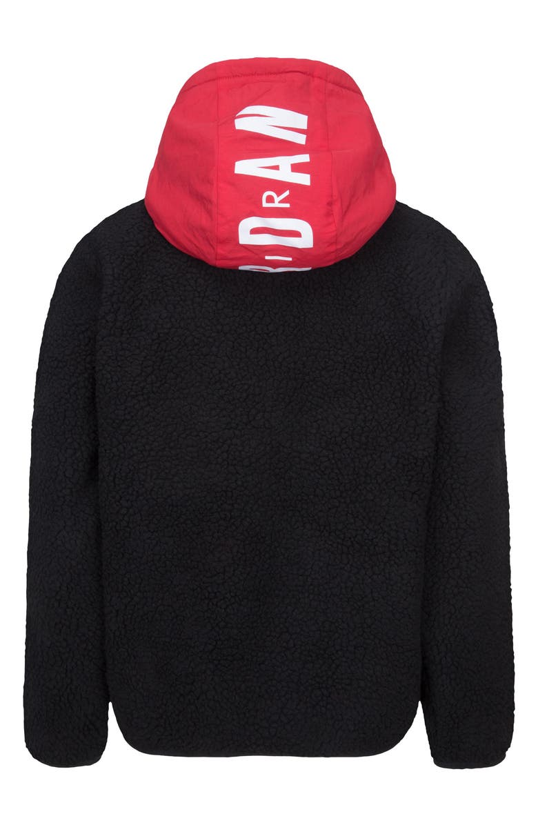 Jordan Kids' Jumpman Hooded Fleece Jacket, Alternate, color, 