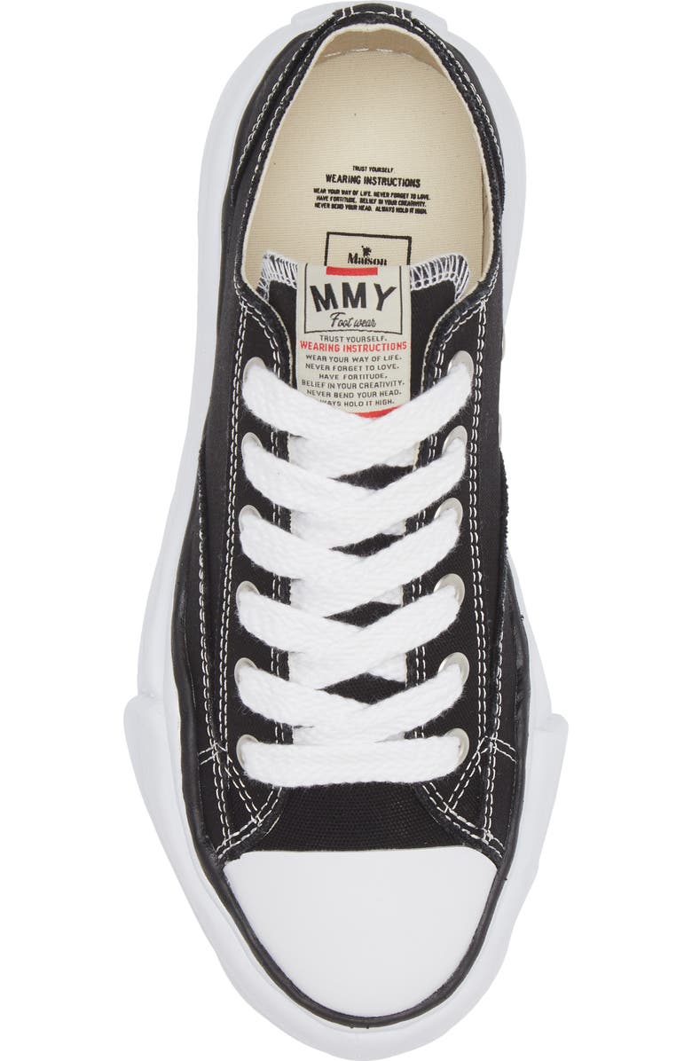 Maison MIHARA YASUHIRO Peterson Sneaker, Alternate, color, Black
