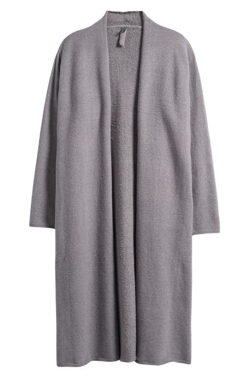 Skims Textured Knit Long Cardigan In Multi