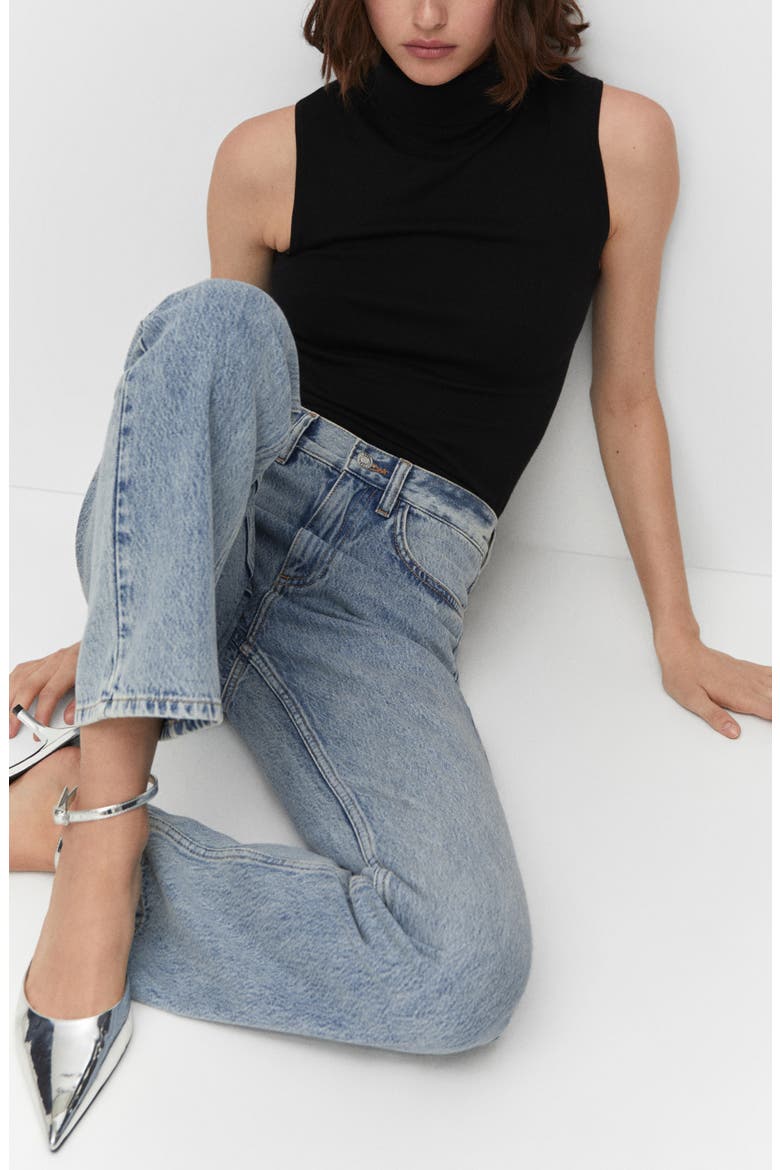 Straight Leg Jeans, Alternate, color, MEDIUM VINTAGE BLUE