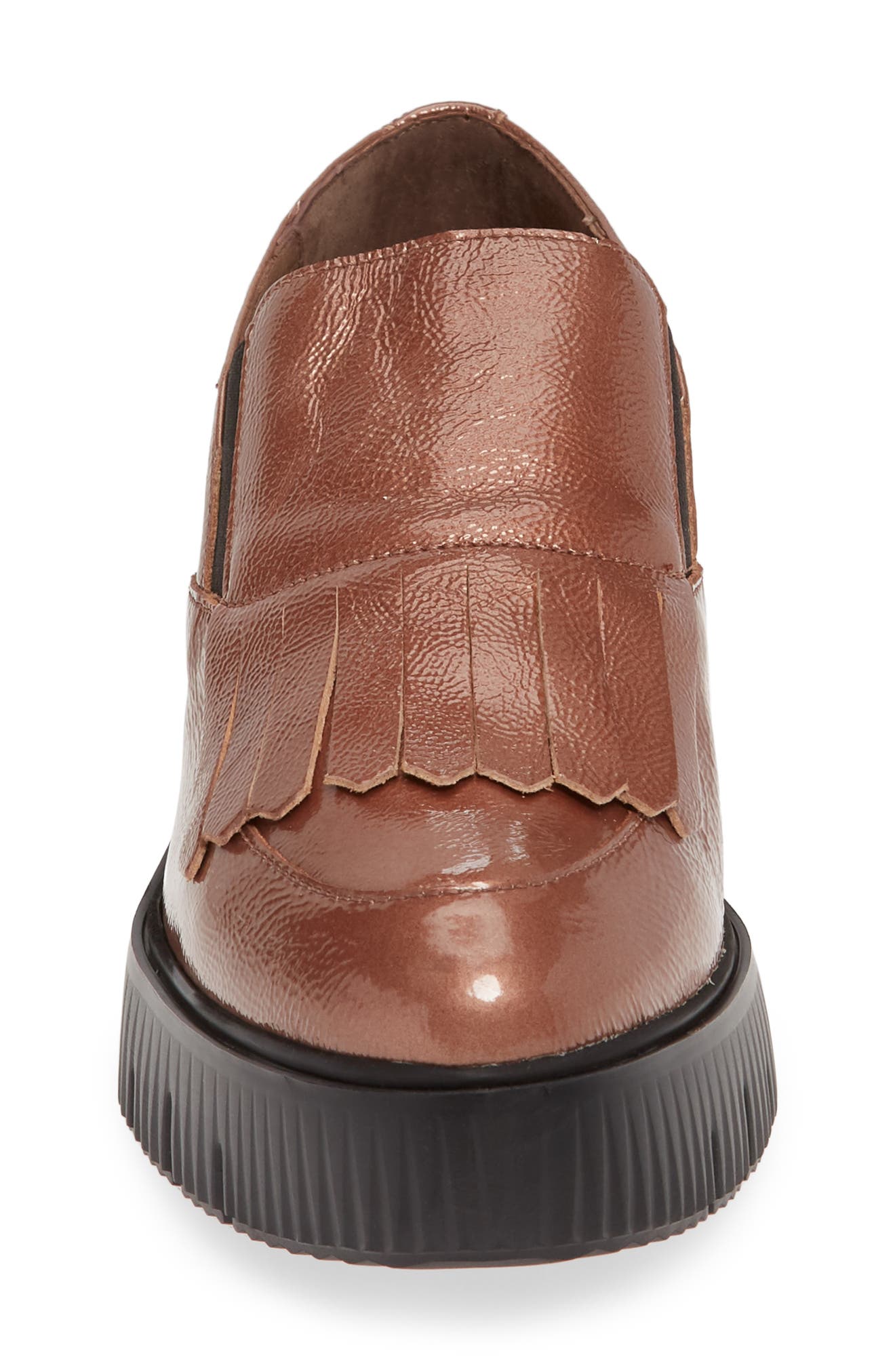 C-6203 Wedge Loafer, Alternate, color, LACK BLUSH LEATHER