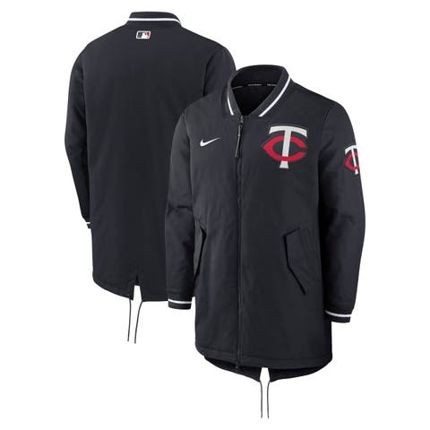 Men's Nike  Navy Minnesota Twins Dugout Performance Full-Zip Jacket