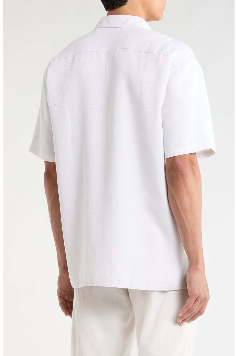 Electric Fern Short Sleeve Shirt, Alternate, color, SHELL