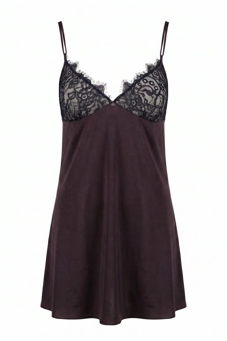 Lune Soft Dress, Main, color, Brown