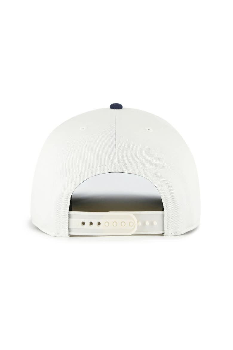 Men's '47 White Ole Miss Rebels Contemporary Basics Two-Tone Hitch Adjustable Hat, Alternate, color, White