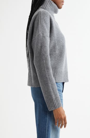 SRC Embroidered Wool Turtleneck Sweater
