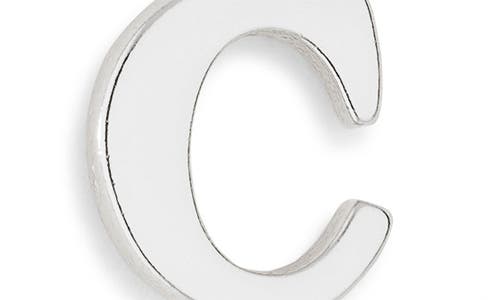 Marlyn Schiff Block Letter Initial Stud Earrings