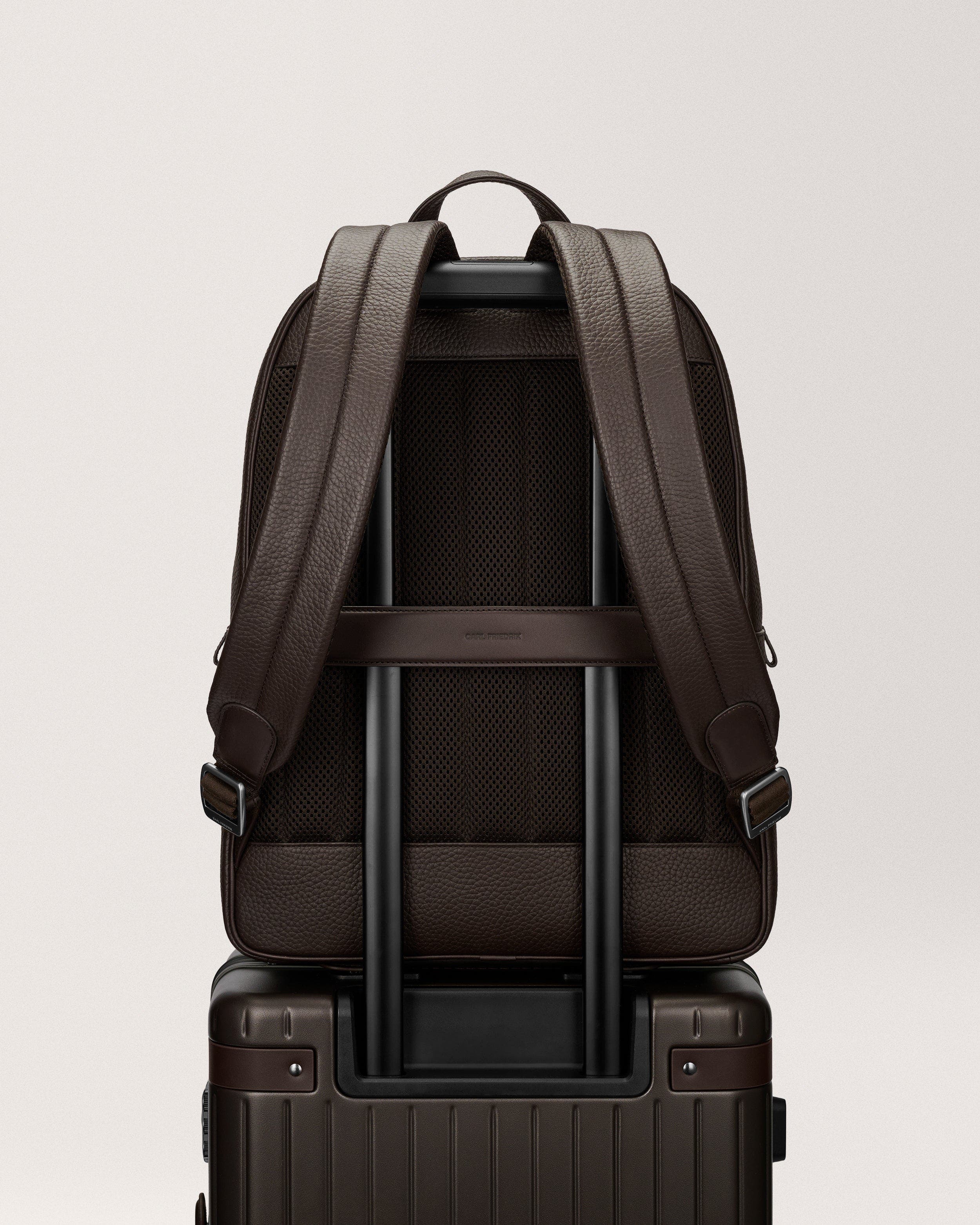 Carl Friedrik Ayrton Backpack, Alternate, color, Chocolate