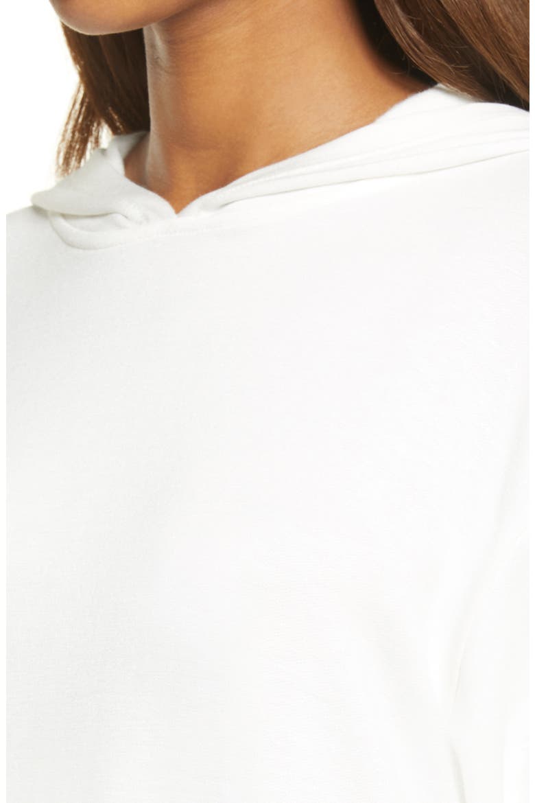 Long Sleeve Hoodie Dress, Alternate, color, IVORY