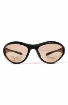 Wisdom Frame 19 63mm Polarized Round Sunglasses