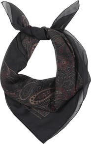 Lauren Ralph Lauren Paisley Silk Square Scarf