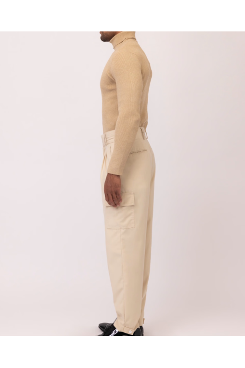 Michael Turtle-Neck Sweater, Alternate, color, Neutral