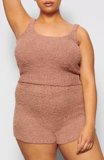 SKIMS Cozy Knit offers Tank Top + Shorts Set