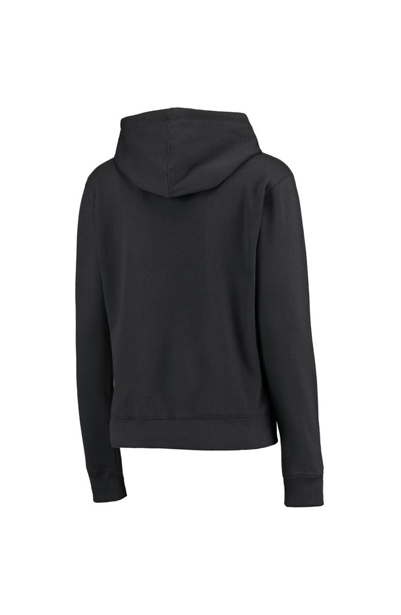 COLOSSEUM Women's Charcoal Michigan Wolverines Arched Name Full-Zip Hoodie, Alternate, color, Charcoal