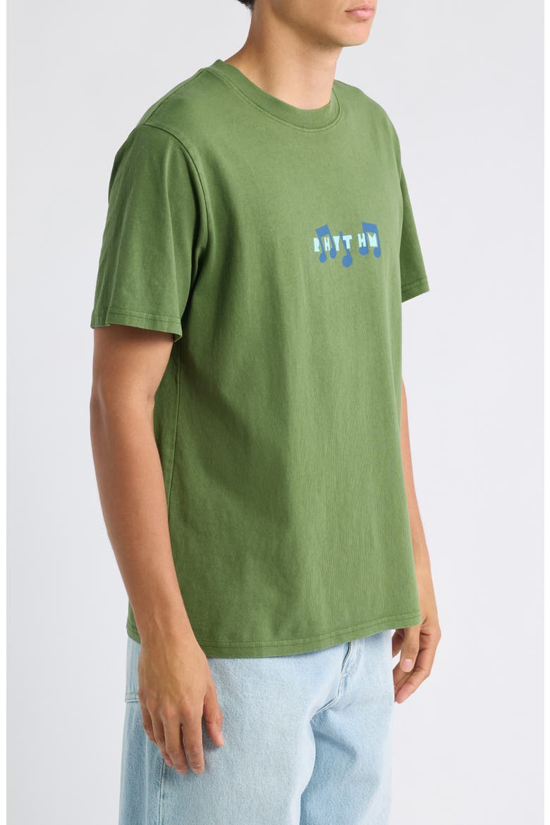 Radio Sounds Vintage Graphic Tee, Alternate, color, DILL