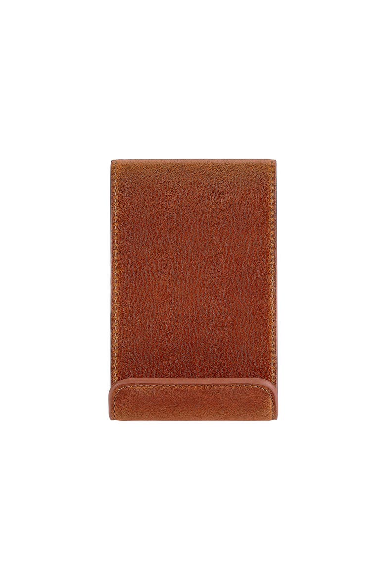 Leather Phone Tablet Holder, Alternate, color, Cognac