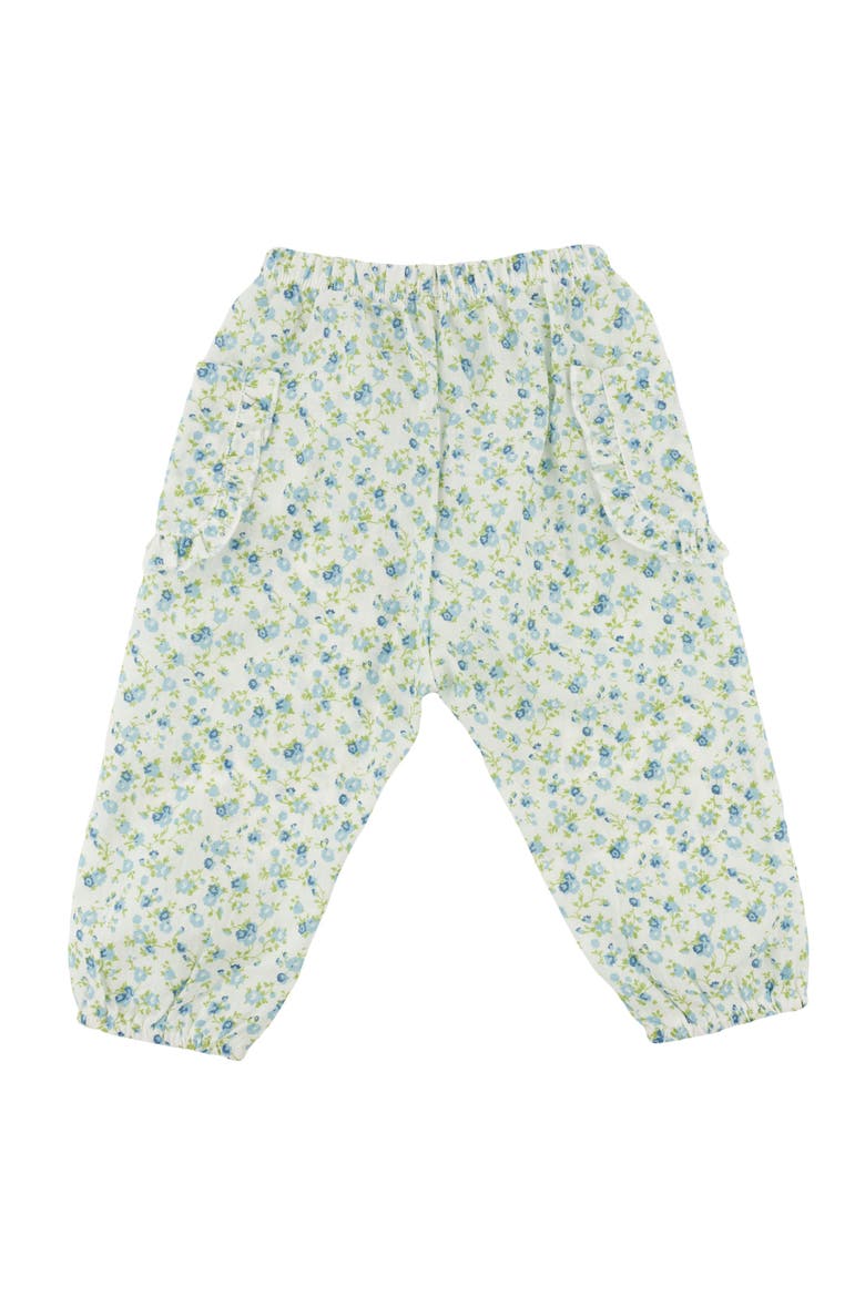 Poppy Sprig Ruffle Side Pocket Pant, Alternate, color, Sky Blue