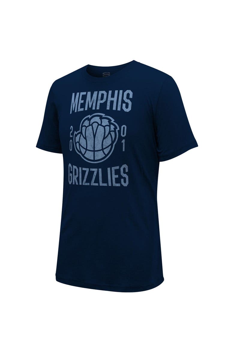 Unisex Stadium Essentials  Navy Memphis Grizzlies City Year T-Shirt, Alternate, color, Navy