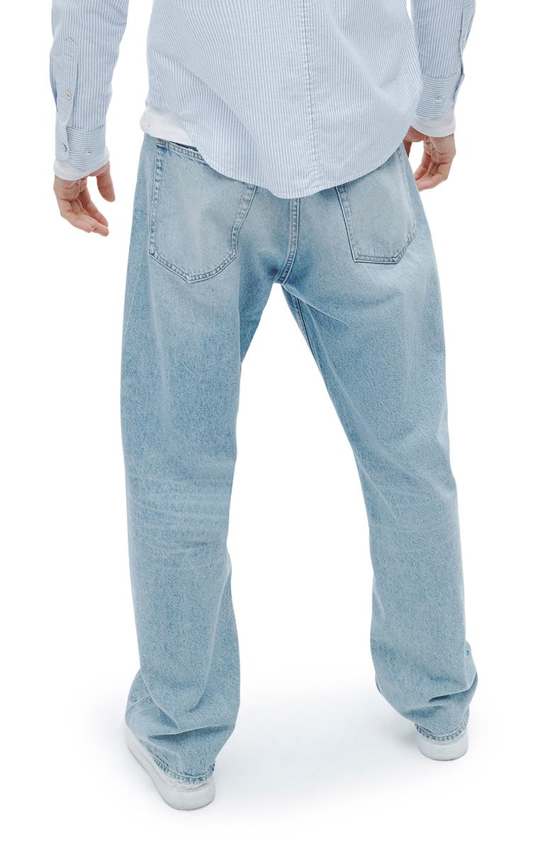 rag & bone Fit 4 Authentic Rigid Straight Leg Baggy Jeans, Alternate, color,