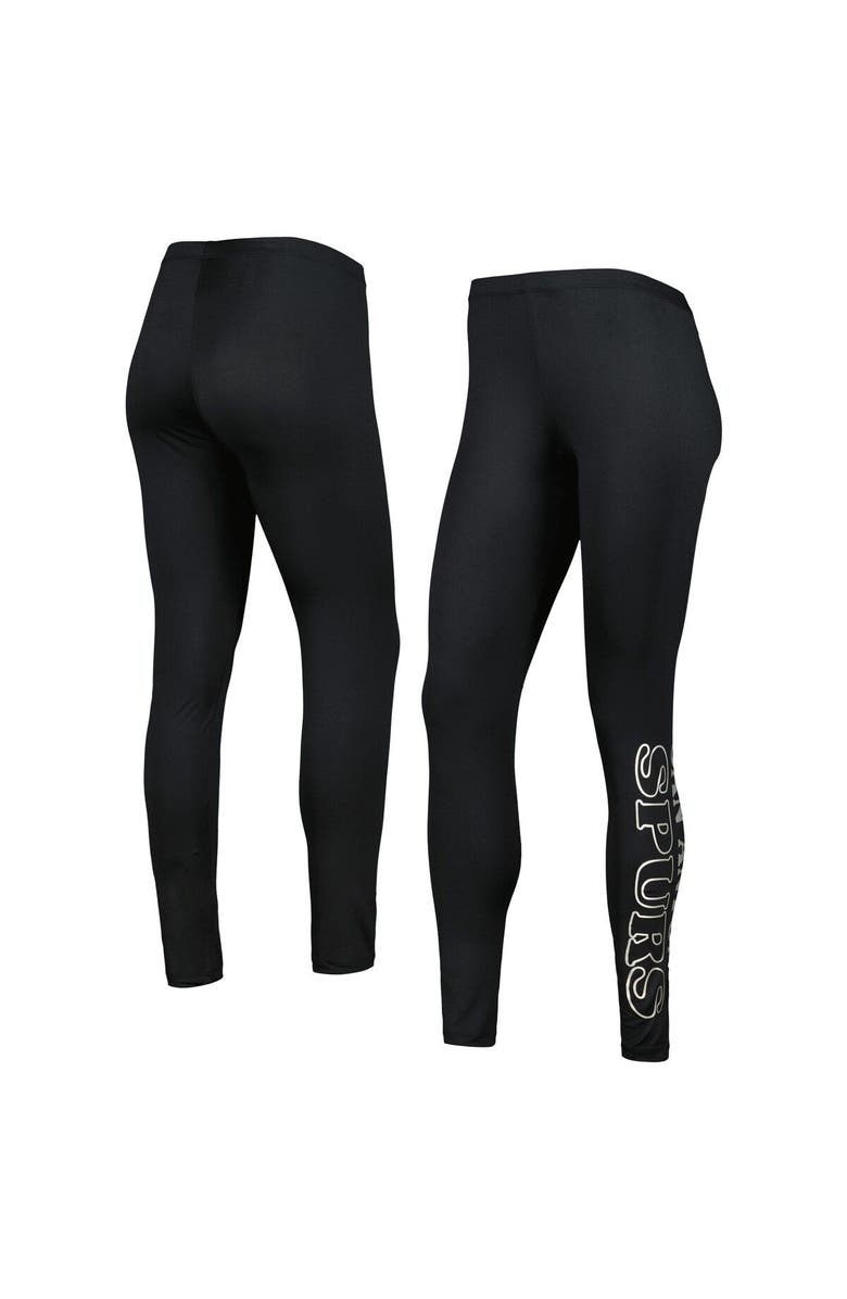 G-III 4HER BY CARL BANKS Women's G-III 4Her by Carl Banks Black San Antonio Spurs Stadium Leggings, Main, color, Black