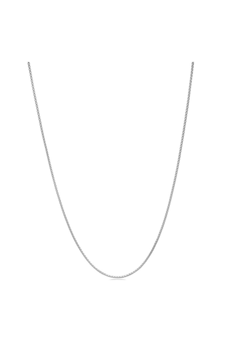 Sterling Silver Roundbox pendant Necklace, Main, color, Silver