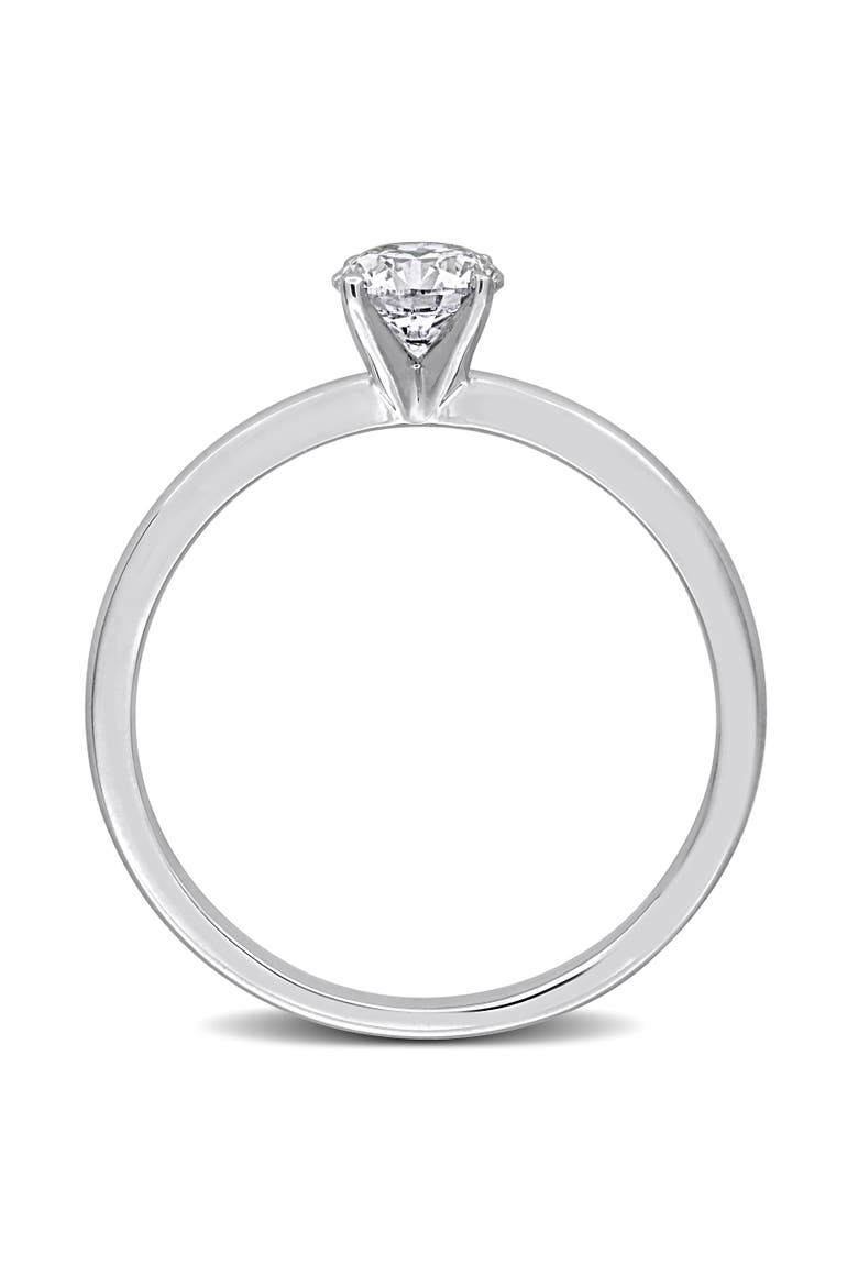 1/2 CTW Lab-Grown Diamond Solitaire Ring 14k, Alternate, color, White Gold