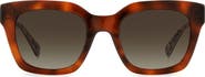 Kate Spade New York camryns 50mm gradient polarized square sunglasses