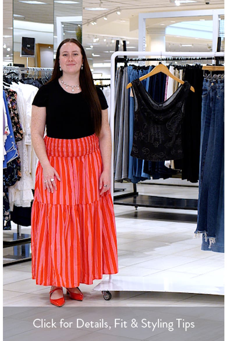 Fia Print Off the Shoulder Top video
