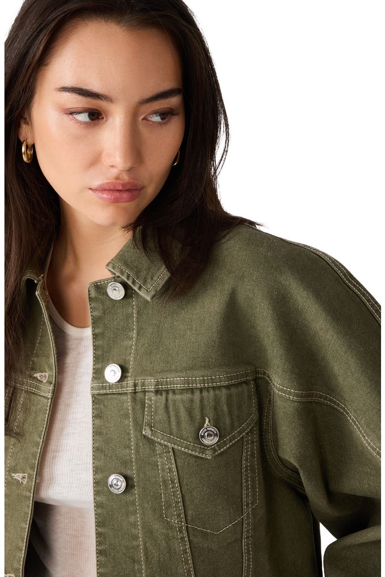 Covey Cropped Jacket, Alternate, color, MOUNTAIN GREEN