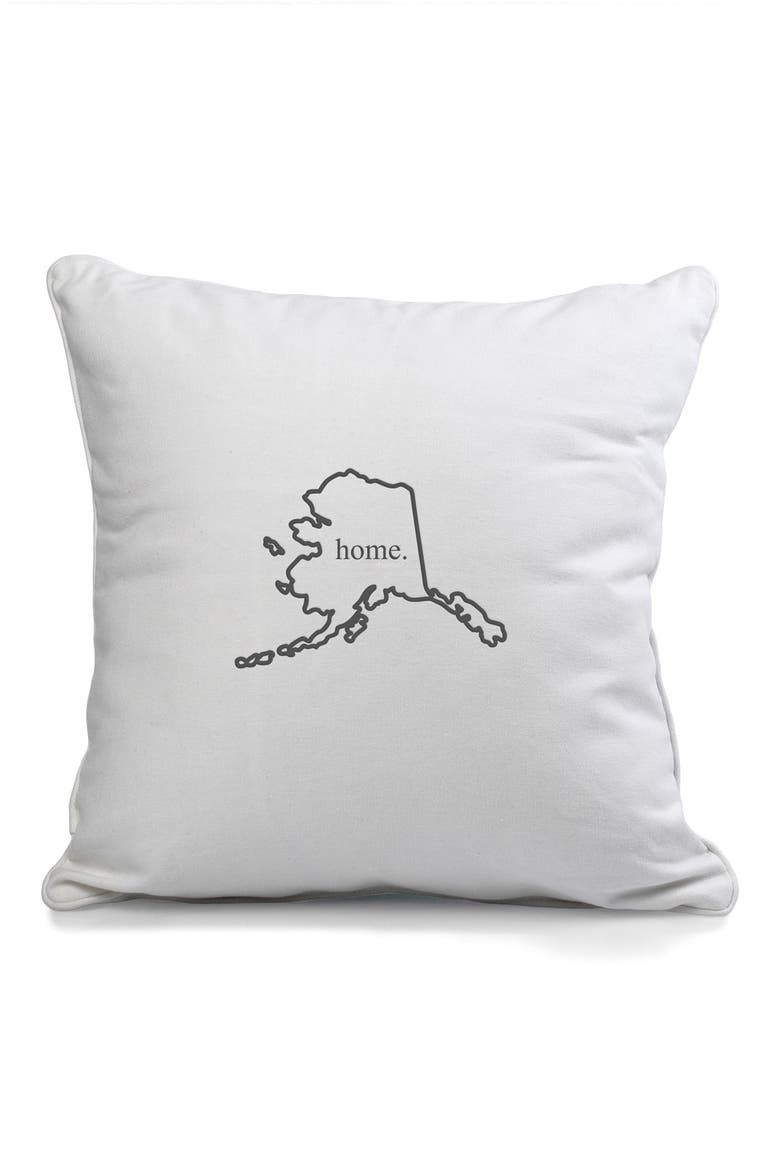 'Home State' Pillow, Main, color, ALASKA