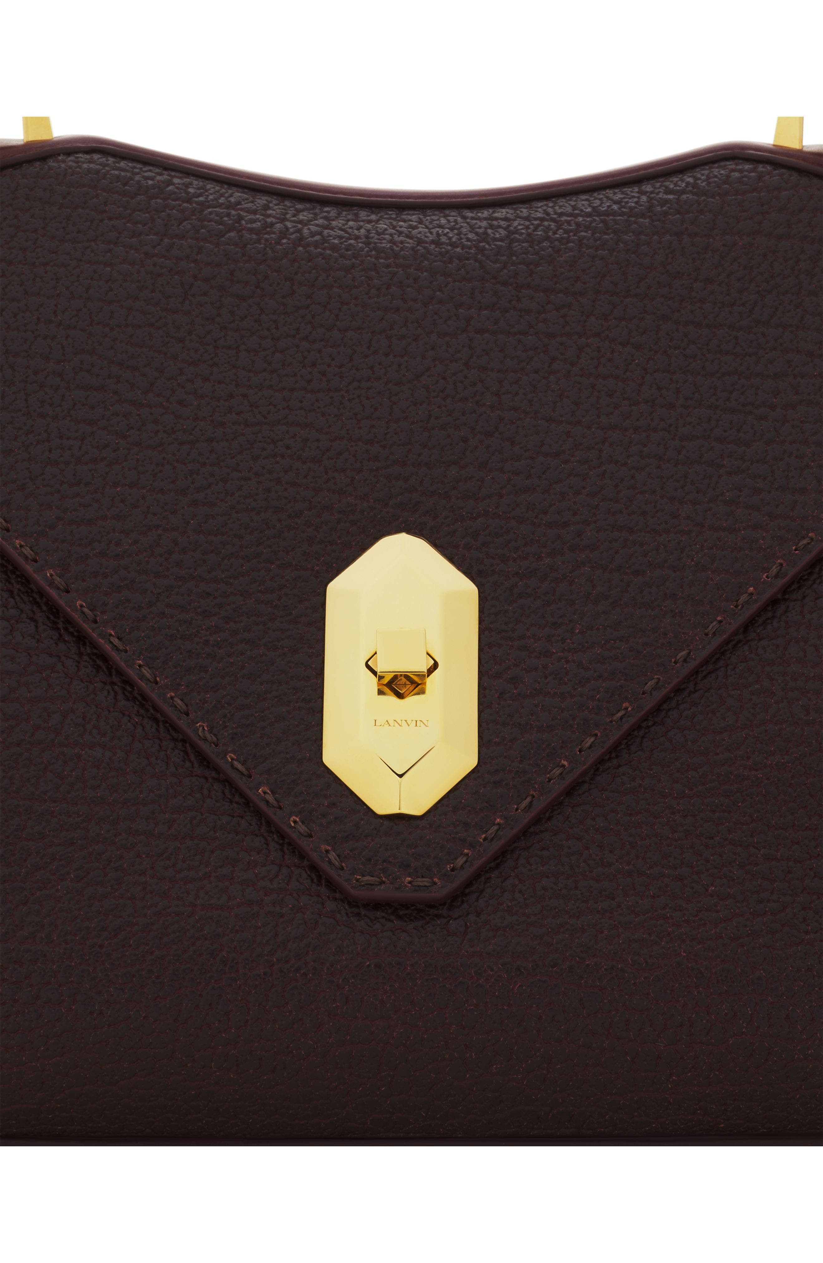 Le Confident By Lanvin Leather Bag, Alternate, color, Bacchus