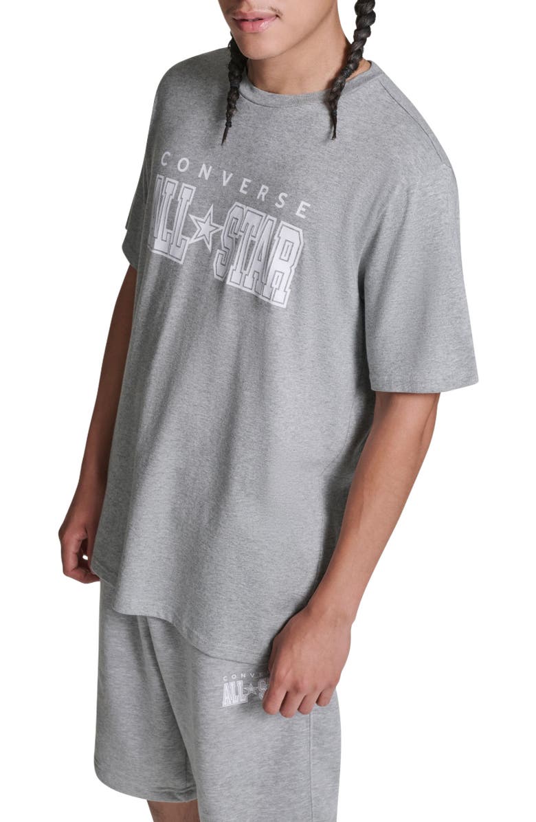 Converse All Star T-Shirt, Alternate, color, Vintage Grey Heather